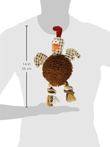 Ethical Pets Juguete para Perros de Pollo Gigglers, 12 Pulgadas, Varios Colores