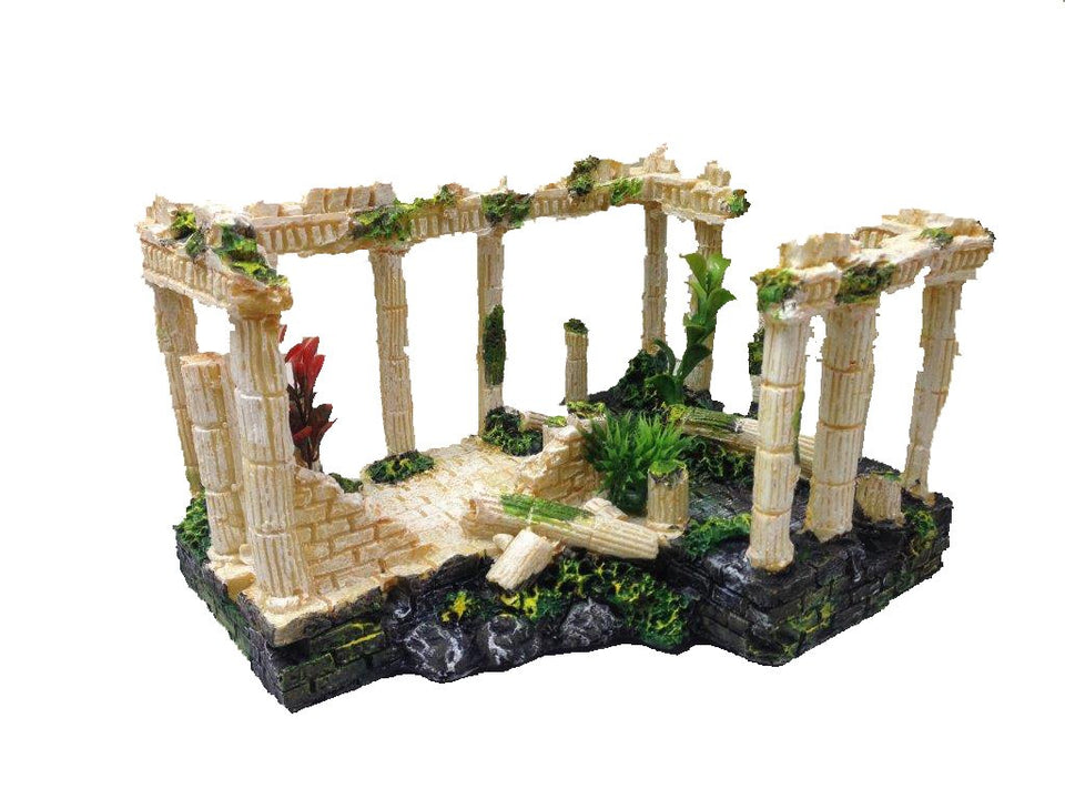 Ruinas antiguas Decoraci¨®n para peces de acuario tanque de decoraci¨®n 12184 art¨ªculo se env¨ªa desde EE.UU.