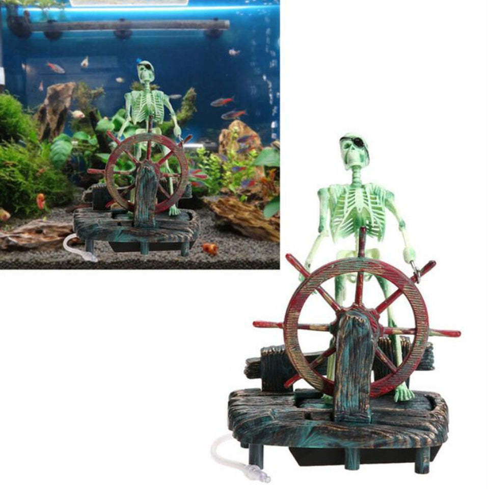 Homyl 2 Piezas Buzo Tesoro de Acuario Accesorios Diseñado con Detalles Realistas Cómodo