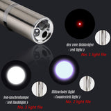 Ausein Juguete para Gato, 3 en 1 Captura de Carga USB Interactiva, Herramienta de Entrenamiento para Gatos con Ejercicio de Luz LED USB Recargable con Iluminación,Gato Gracioso, Luz Morada