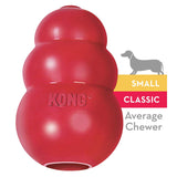 KONG Classic Juguete para Perro, pequeño, Rojo