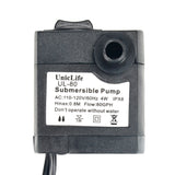 Pawfly UL80 Bomba Sumergible, 80 GPH Acuario/Hidropónico/Pecera/Fuente/Estanque/Estatuaria con 6' UL Certificación de Cable de Corriente