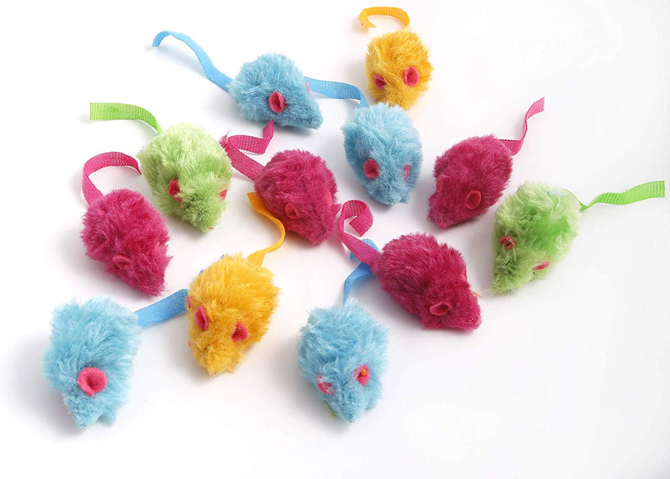 Hartz Juguete para Gato Kitty Frenzy 12 Pz, Colores Surtidos