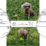 Uplayteck Juguetes para Perros, Pets IQ Treat Ball Pelotas de Juguetes Interactivos para Mascotas Divertido comedero para Perros con Alimentación Lenta, Alimentador Premios para Perros y Gatos