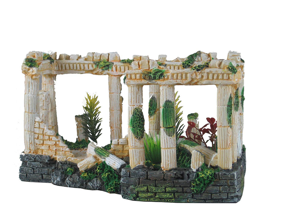 Ruinas antiguas Decoraci¨®n para peces de acuario tanque de decoraci¨®n 12184 art¨ªculo se env¨ªa desde EE.UU.