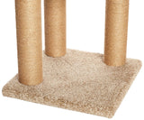 AmazonBasics - Árbol de actividades con poste rascador para gatos, Mediano